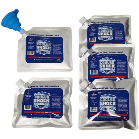 Cooler Shock Lunch Bag Size Ice Packs