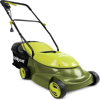 The Best Lawn Mower For Small Yards Option: Sun Joe MJ401E-PRO 14 inch 13 Amp Electric Lawn Mower