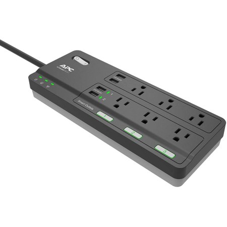 APC Smart Plug Wi-Fi Power Strip with USB Ports