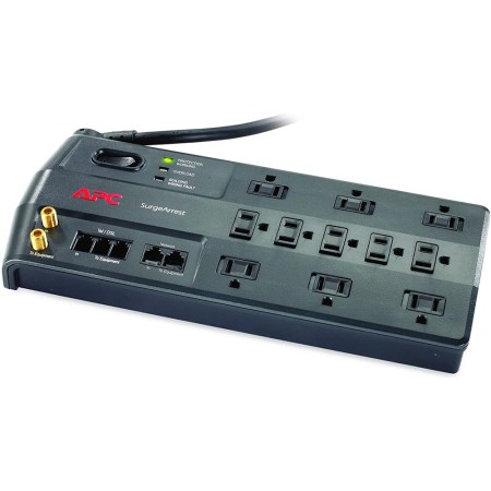 APC Surge Protector with Phone, Network Ethernet
