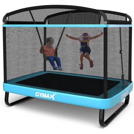 Gymax Kids Trampoline with Swing