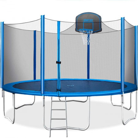 Merax Trampoline with Safety Enclosure Net