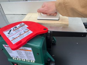 Grizzly jointer planer jointing mode