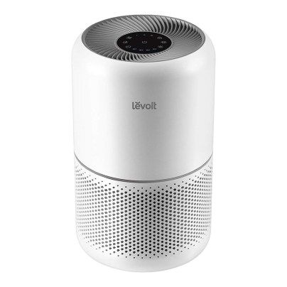 The Levoit Core 300 Air Purifier on a white background.