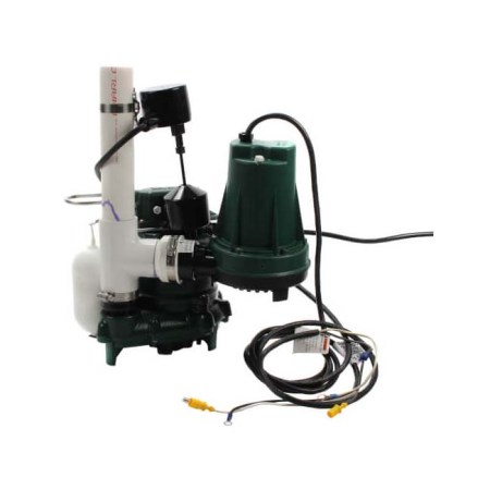 Zoeller Aquanot 508 Sump Pump System w/ Battery