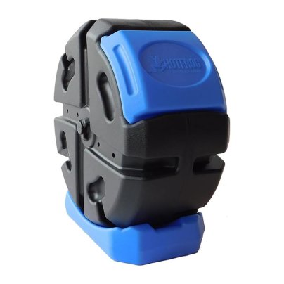 The Best Compost Tumbler Option FCMP Half-Size Rolling Composter