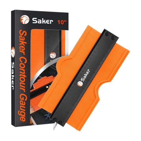 Saker Contour Gauge (10-Inch Lock) Profile Tool