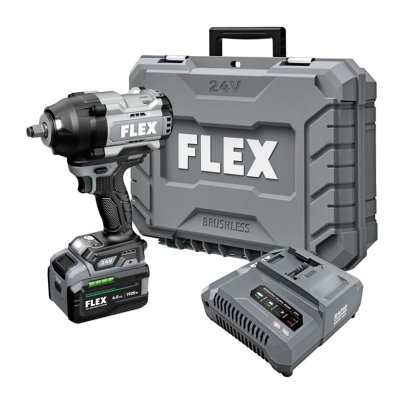 The Best Cordless Impact Wrench Option Flex 24V Cordless ½-Inch Impact Wrench