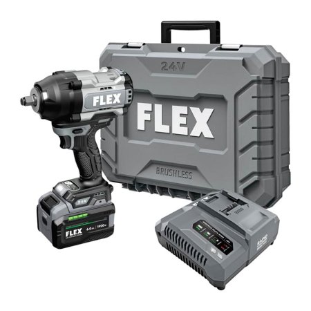  The Best Cordless Impact Wrench Option Flex 24V Cordless ½-Inch Impact Wrench