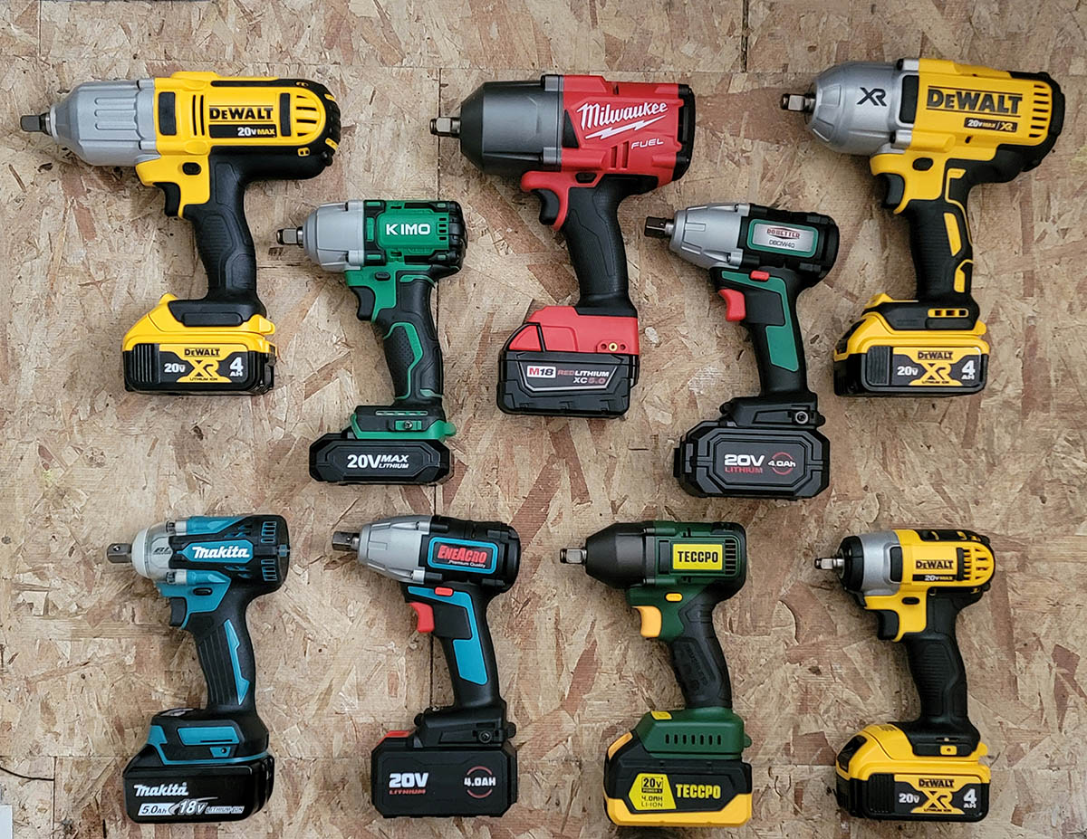 The Best Cordless Impact Wrench Options