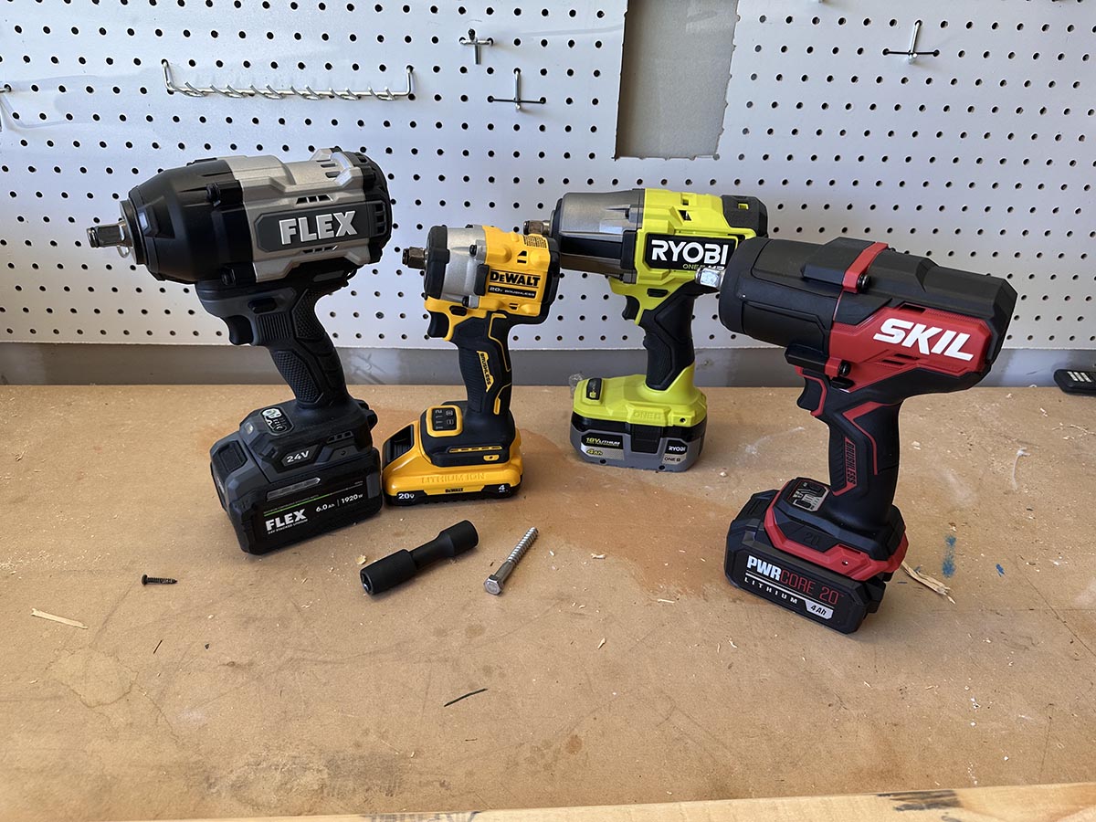 The Best Cordless Impact Wrenches