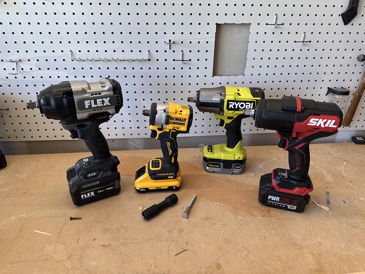 The Best Cordless Impact Wrenches