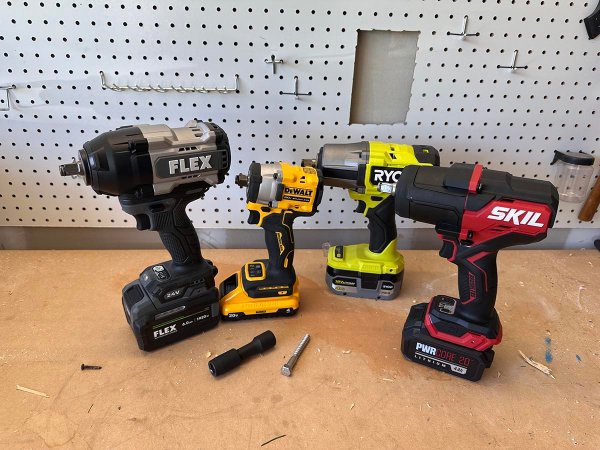 The Best Cordless Impact Wrenches