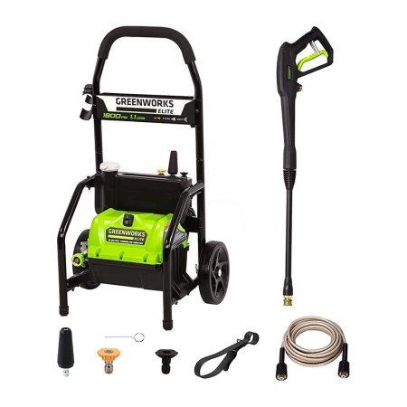  The Best Electric Pressure Washer Option Greenworks GPW1800 Electric Pressure Washer