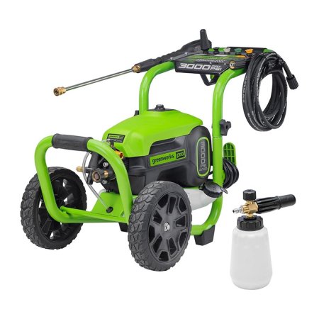  The Best Electric Pressure Washer Option Greenworks GPW3000 Electric Pressure Washer