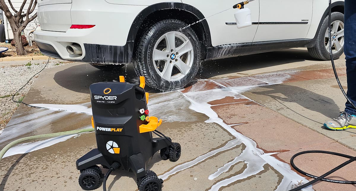 The Best Electric Pressure Washer Option Spyder Pro-2