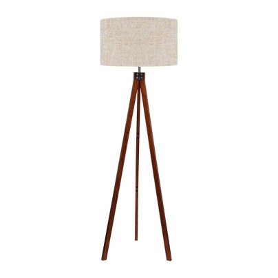 The Best Floor Lamp Option: LEPOWER Wood Tripod Floor Lamp