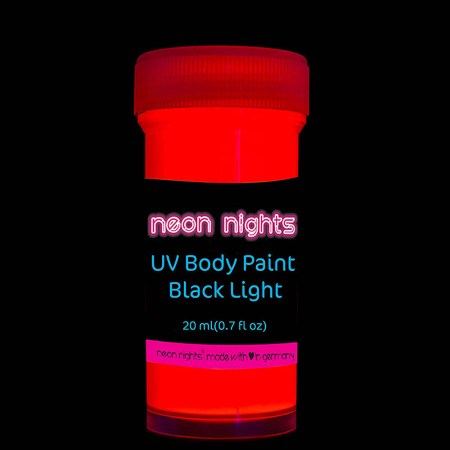 neon nights 8 x UV Body Paint Set