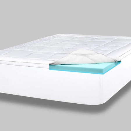 ViscoSoft 4 Inch Pillow Top Memory Foam Topper
