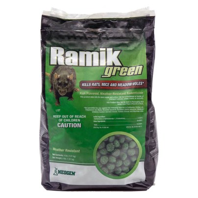 The Best Mouse Poison Option: Neogen Ramik Green Weather-Resistant Rodenticide
