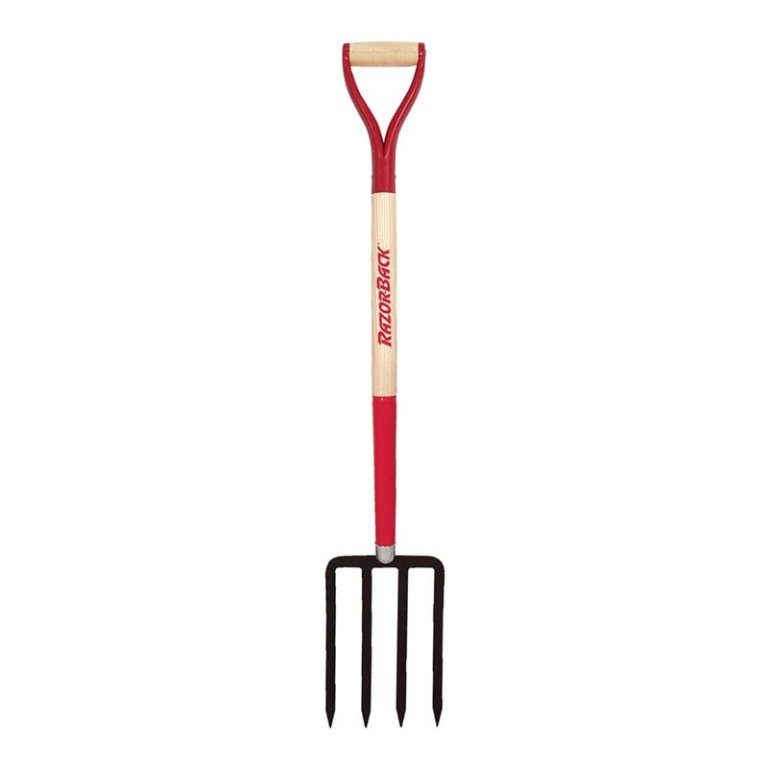  The Best Pitchfork Option Razor-Back 4-Tine Digging Fork