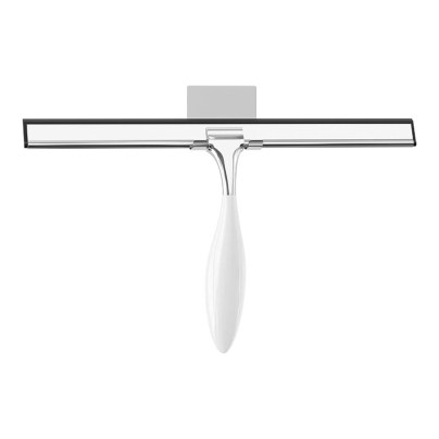 The AmazerBath Stainless Steel Shower Squeegee on a white background.