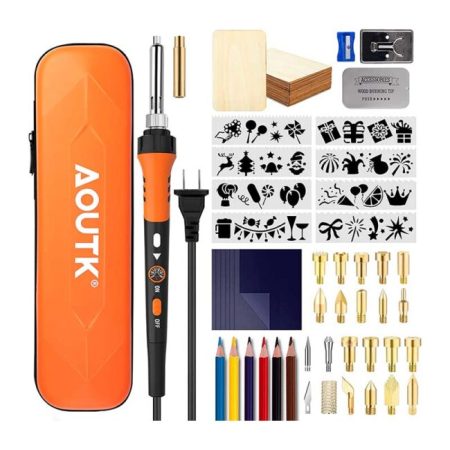AOUTK 72-Piece Wood-Burning Tool Kit 