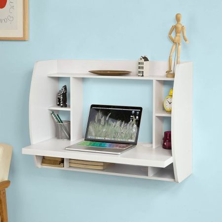 Haotian 32.3-Inch-Wide Wall-Mounted Home Office Desk