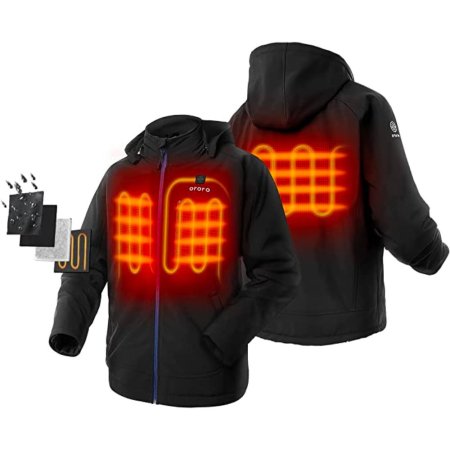  The Best Heated Jacket Option: Ororo Men's Classic Softshell Heated Jacket