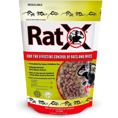  Bag of EcoClear Products RatX Pellets on a white background