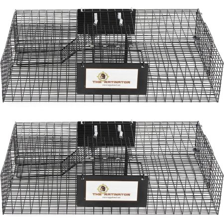  2 Rugged Ranch Ratinator cages on a white background