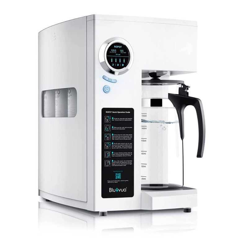  Bluevua Countertop Reverse Osmosis System on a white background