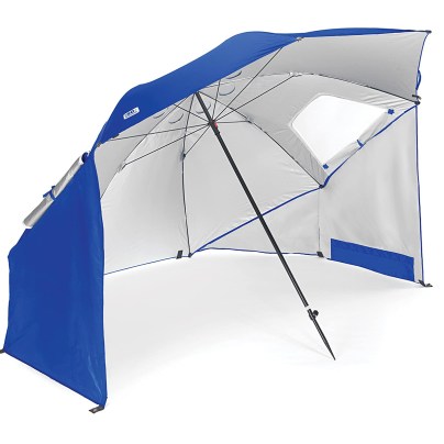 Best Beach Umbrella Options: Sport-Brella Vented SPF 50+ Sun and Rain Canopy Umbrella