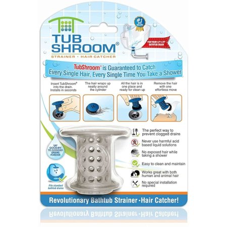  TubShroom the Revolutionary Tub Drain Protector on a white background
