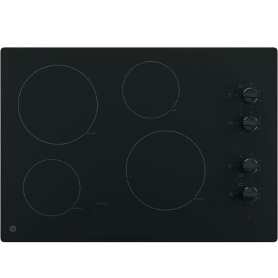 Best Electric Cooktop Options: GE JP3030DJBB 30 Inch Smoothtop Electric Cooktop