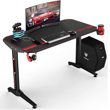 Vitesse 40-Inch Ergonomic Gaming Desk