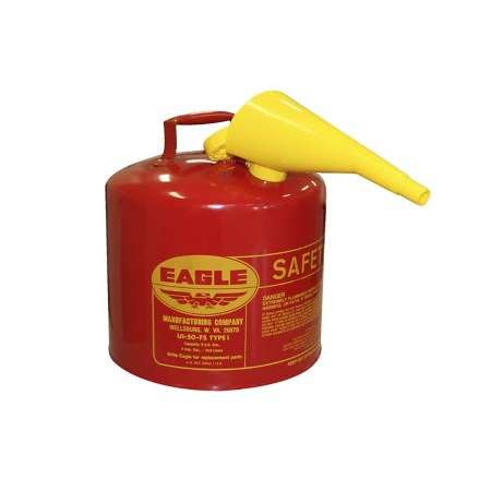 Eagle UI-50-FS Type I 5-Gallon Steel Safety Can