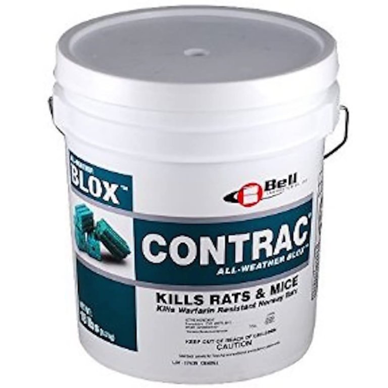  The Best Mouse Poison Option: Bell Contrac Blox Rodent Control Rodenticide