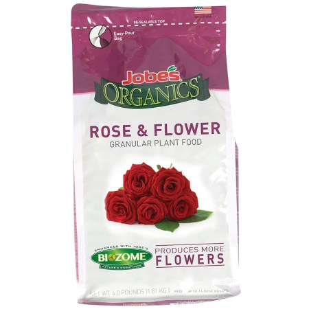 Jobe’s Organics Flower u0026 Rose Granular Fertilizer