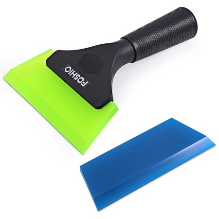 Foshio Rubber Shower Squeegee With Extra Blade 