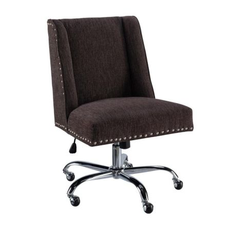 Linon Home Decor Draper Microfiber Office Chair