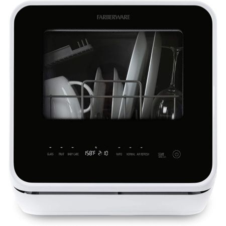Farberware FDW05ASBWHA Portable Countertop Dishwasher