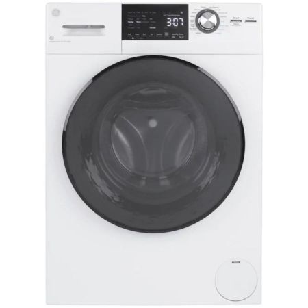 GE 2.4-cu ft White Ventless Combination Washer