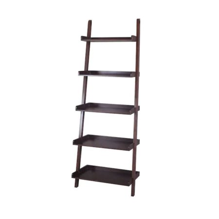  The Lowes Black Friday Option: allen + roth Java Wood 5-Shelf Ladder Bookcase