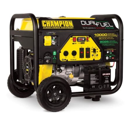Champion 10,000/8,000-Watt Dual Fuel Portable Generat