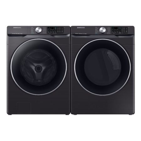 Samsung Smart Front Load Washer and Smart Gas Dryer