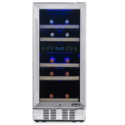 The Best Mini Fridge Option: NewAir Dual Zone 15-Inch Built-In Wine Cooler