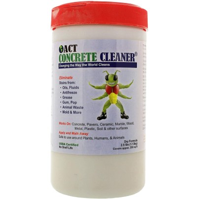 Container of ACT Concrete Cleaner