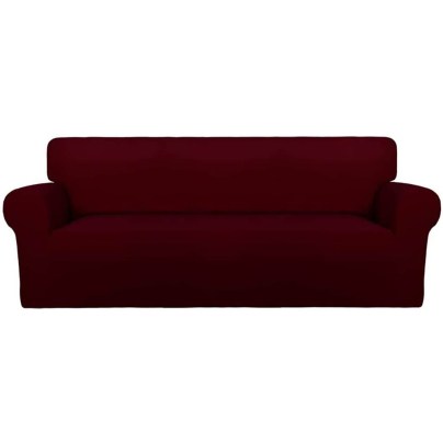 The Best Couch Covers Option: PureFit Super Stretch Chair Sofa Slipcover