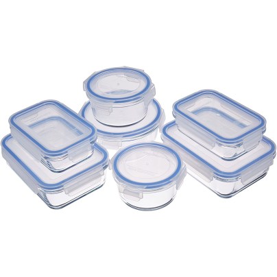 Best Glass Food Storage Container AmazonBasics